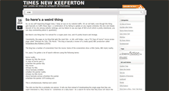 Desktop Screenshot of keef.net
